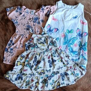 Bundle Old Navy girls 12-18 months dresses (2) and 1 Gymboree